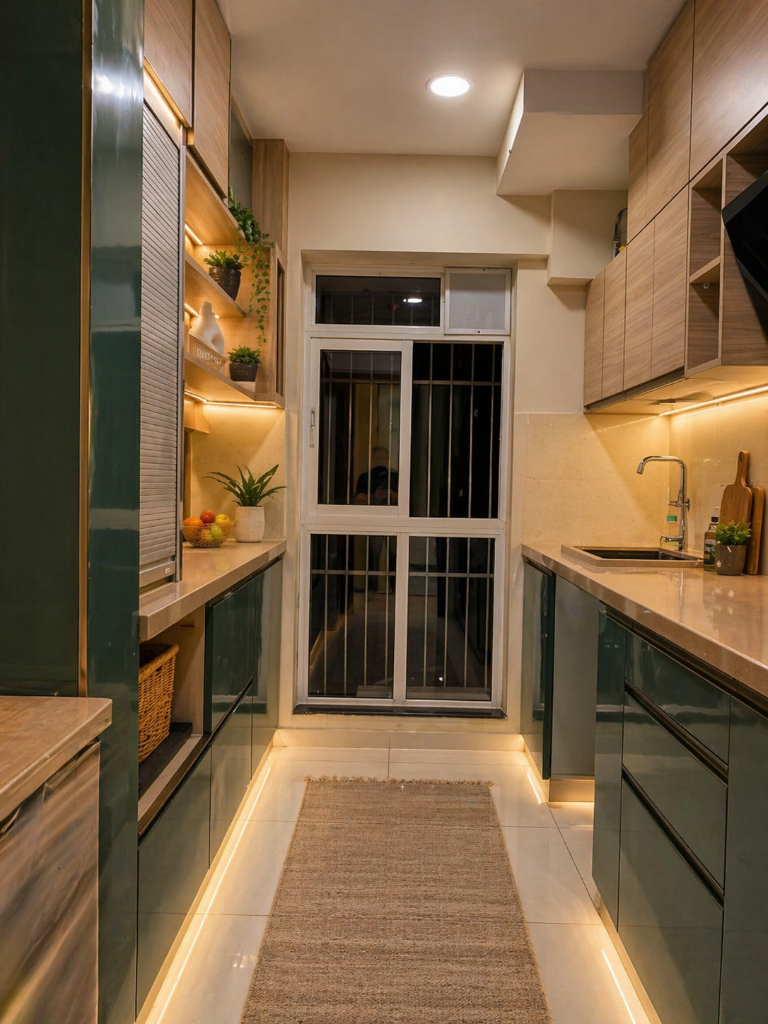 Godrej Emerald bathroom with coordinated plumbing and lighting